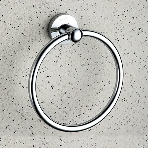 RAKUTE Brass Bathroom Towel Ring, Light Luxury Round Towel Rack, Hand Towel Holder, Bathroom Wall-Mounted Bathroom Ring