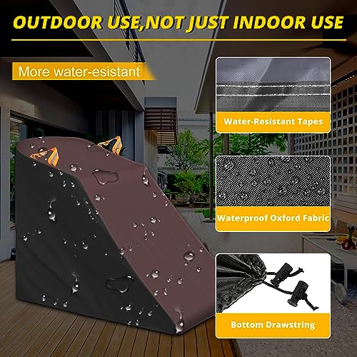 Keyless4U Treadmill Cover Waterproof Dustproof Running Machine Cover Exercise Workout Equipment Protective with Windproof Drawstring and Air Vent