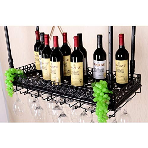 Stylish Simplicity Down Wine Rack, Vintage Wrought Iron Wine Rack, Bar Wine Rack, Creative Display Stand, Home Goblet Holder, Cabinet Bar Kitchen