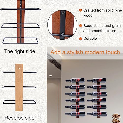 Nowany Wine Rack Wall Mounted