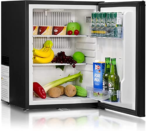 SMETA 12v fridge, Camping Fridge 12v 240v, 12V Fridge for Campervan, Campervan Fridge Caravan Fridge with Lock for Van, RV, Motorhome, Office, Do