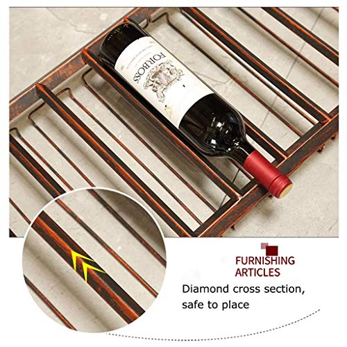 Stylish Simplicity Down Wine Glass Stylish Simplicity Rack Vintage Wrought Iron Household Simple Goblet Bracket Kitchen Cutlery Bottle Holder Adj