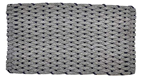 Rockport Rope Doormats 2030302P Premium Indoor & Outdoor Doormats, 20"x 30", Navy