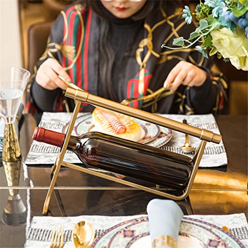 maozi Metal Nordic wine cabinet decoration wine rack decoration restaurant table wine rack