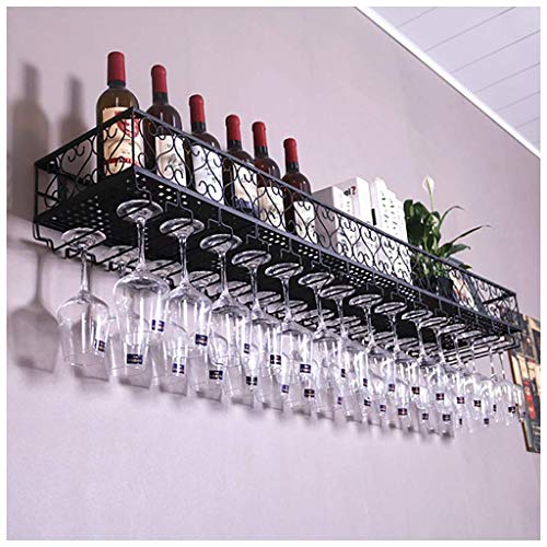 Stylish Simplicity Industrial Minimalist Stylish Simplicity Wine Rack Metal Simple Creative Multi-Function Display Storage Wine Glass Holder Adju