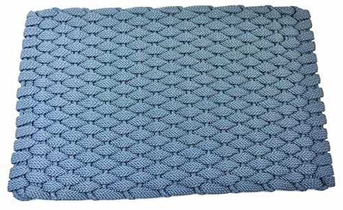 Rockport Rope Doormats 2030302P Premium Indoor & Outdoor Doormats, 20"x 30", Navy