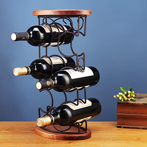 NEOCHY Wine Rack Pure Display Stand, Multiple Bottle Rack, Multi-Layer Easy to Install, Suitable for Bar Counter