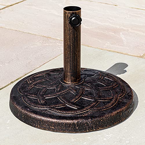 Harrier Parasol Weights | Cantilever Parasol Base Weights | 5 Styles Available (20kg Solid Concrete)