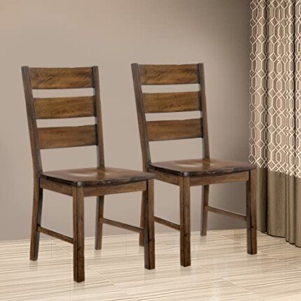 AA Warehousing Side Chair, Wood Veneer/Others, Walnut