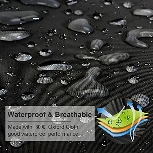 Cover for Table Saw, 600D Oxford Cloth,Effective Protection tablesaw from Water and dust,Black (89 * 69 * 116 cm)