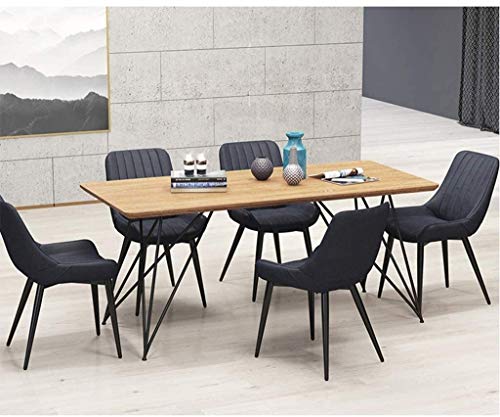 Modern Kitchen Dining Room Chairs Set Of 4 Dining Chairs Leather Soft Seat Living Room Chairs Non-Slip Metal Legs Kitchen Chairs For Reception Of
