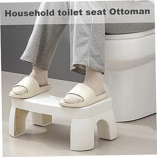 HoveeLuty Toilet Stool for Adults Kids Non-slip Poop Stool Types C fit storage Squatting Stool 35 Degree Bathroom Step Stools for Squat Posture t