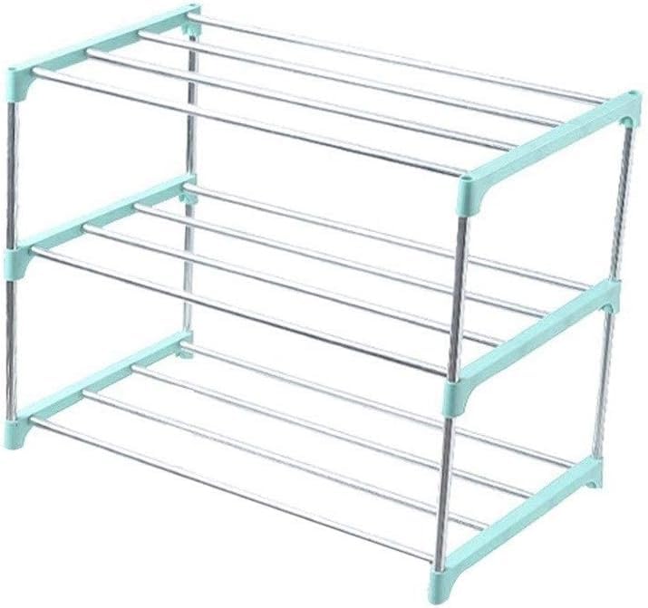 KRHINO Shoe rack Shoe Cabinets Home Bedroom Dormitory Removable Shoe Racks Organizer Shelf Shoe Organiser (Color : Pink)