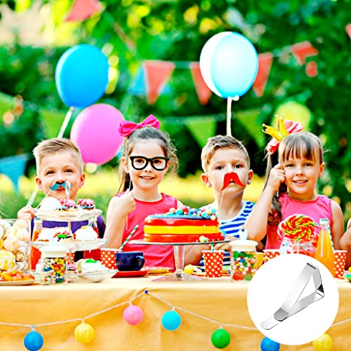 Lunji 8pcs Table Cloth Clips for Outside Table, Tablecloth Clips for Outdoor Tables, Stainless Steel Clips for Garden Weddings Restaurant Picnics