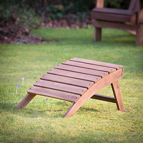 Plant Theatre Adirondack Folding Hardwood Footstool