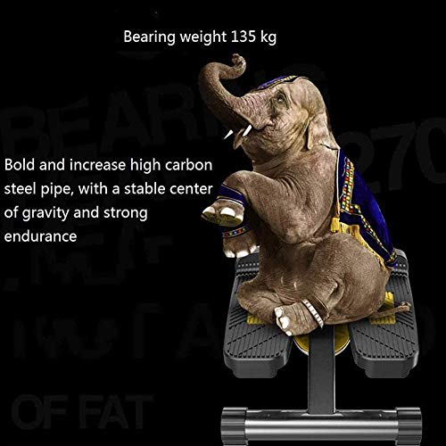 ALREMO HUANGXING - Stepper LCD Display Screen, Multi Function Treadmill Exercise Machine, Sports Weight Loss Hydraulic Mini Stovepipe Fitness Equ