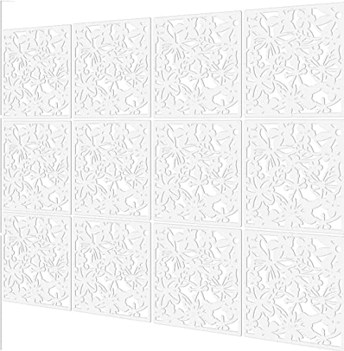 KEIBIKEIDI Hanging Room Divider Screens Made of Environmentally PVC,Simple and Modern White Hanging Panel Screen for Decoration Home, Livingroom,