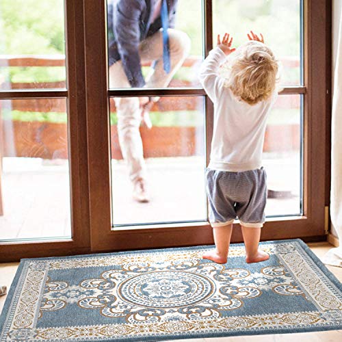 CHICHIC 60 x 90 cm Indoor Door Mat for Home Entrance, Floor Mats for House Front Door Mat Indoor Inside Outdoor Outside Entryway Rugs Indoor Welc