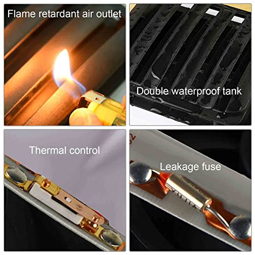 1500W Electric Dryer Rack, Household Large Capacity Multi-purpose Negative Ions Mini Clothes Dryer, for Car Rooms, RVs, Tents,Green,Large