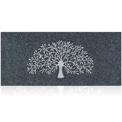 AOAOPQ Welcome Doormat Non Slip Door Mats Indoor Entryway Rugs Front Door Mat Front Indoor 40 x 60 cm Red Door Mat for New Home Housewarming Cele