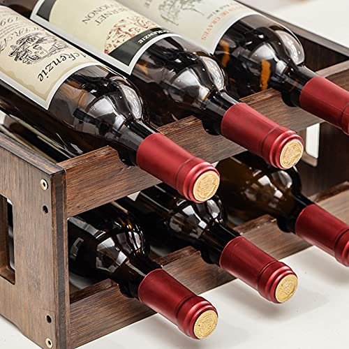 EYLINK Wooden Wine Racks, Wine Racks, Creative Wine Racks, Home Wall-Mounted Wine Glass Racks, Hanging Racks, Kitchen/Bar/Restaurant Wine Glass R