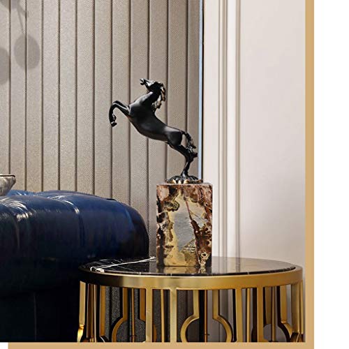 n/a Decoration Copper Horse to Success Crafts Horse Office Feng Shui Living Room Wine Cabinet Home Decoration