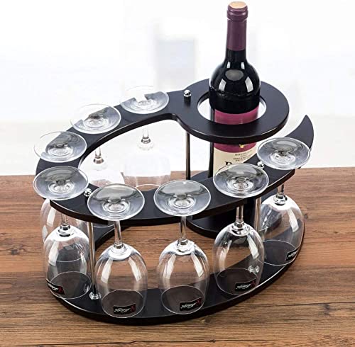 PIBM Wine Holder Wine Rack Wine Shelf Crafts Gifts Home Decorations Interior Decorations 40X28X20Cm J1122
