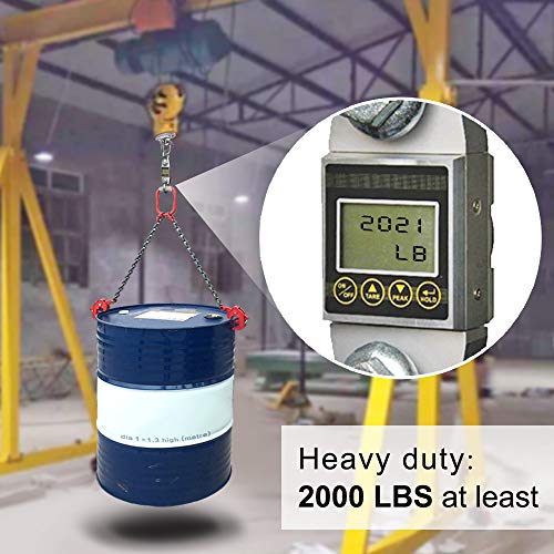 SELEWARE 2 Pieces 900KG Capacity Stainless Steel 180° Swing Hangers, Heavy Duty Swing Hooks for Concrete Ceiling Wooden, Hanging Hardware for Por