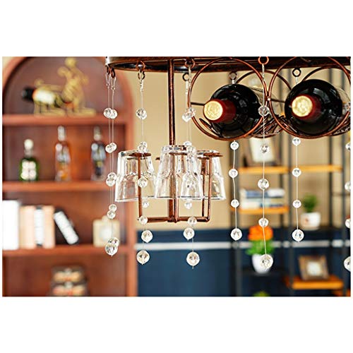 Simple Inverted Wine Rack Vintage Multi-Function Creative Living Room Display Wine Glass Holder Household Goblet Holder Adjustable Height Bar Res