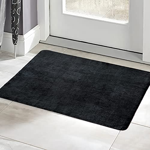 MIULEE Door Mat Indoor and Outside Front Door Mat Washable Ultra-Thin Doormats Dirt Trapper Door Mats Indoor Entryway Rug Non Slip Door Rugs Abso