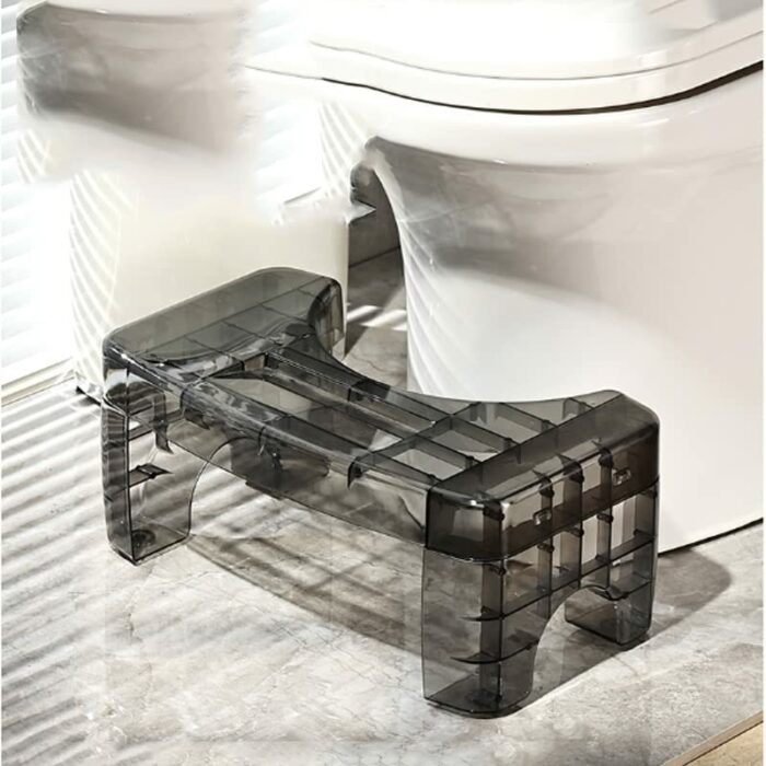WALNUT U-shaped arc Design Thickened Bathroom Squat Toilet Stool Toilet Stool Adult use