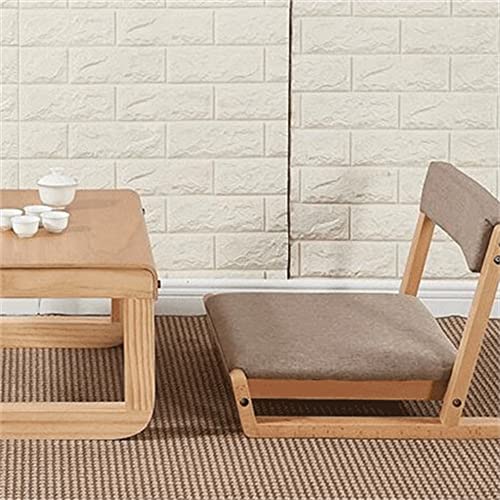 EODNSOFN Accent Chair Wood Legless Chair Floor Seating Great for Reading Watching TV Living Room Furniture