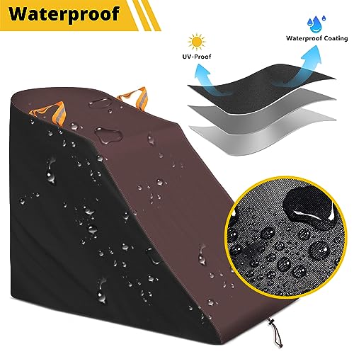 Keyless4U Treadmill Cover Waterproof Dustproof Running Machine Cover Exercise Workout Equipment Protective with Windproof Drawstring and Air Vent