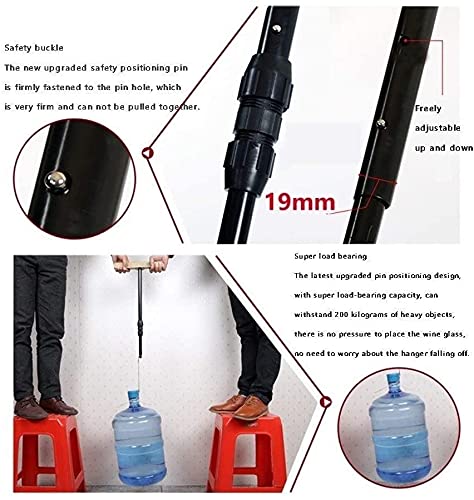 SUCHETA Hanging Wine Rack with Glass Holder and Shelf, European Upside Down Wine Glass Rack Hanging, Bar Wine Glass Rack Wine Glass Rack, Bar Win