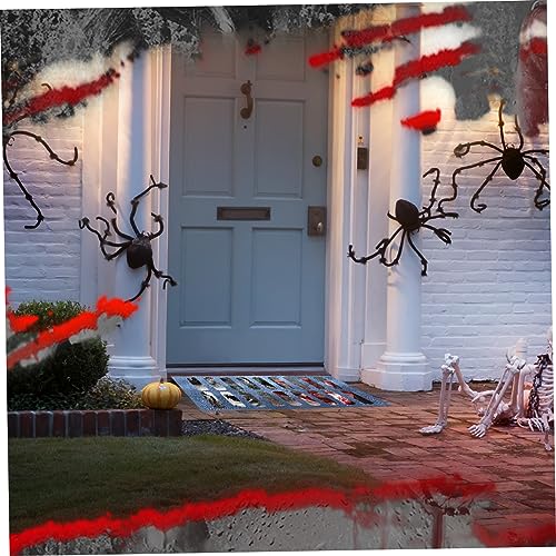 Qiuwaihei Halloween Door Mat 31.5x19.7 Inch 3D Horror Clown Sewer Doormat Non-slip Illusion Rug Halloween Doormat Bath Mat Style1Aisle Runners