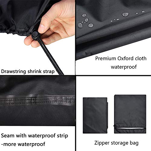 Foosball Table Cover MAYHOUR 420D Oxford Foosball Billiard Outdoor /Indoor Waterproof Sun UV Dust Protect Rectangular Patio Coffee Chair Billiard