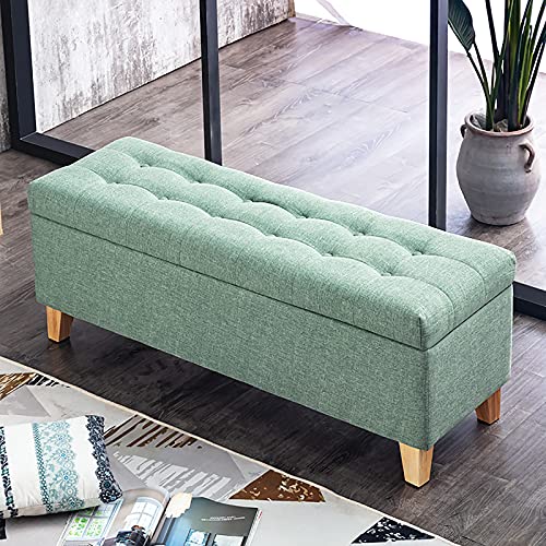 shoe storage bench ottoman Storage Benches Modern Footrest End Of Bed Bench For Living Room Bedroom,Linen Upholstered Sofa storage Ottoman Bench
