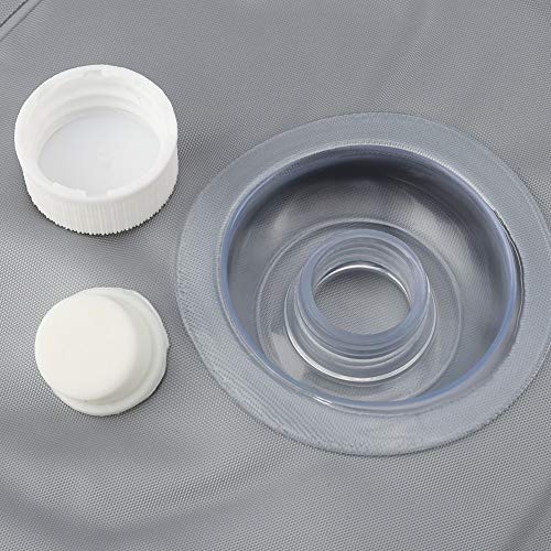 Dekaim Base Weight Block, Gazebo Weight Block, Flag Base Weight Bag, Portable Collapsible Round, Filled with Water Outdoor Umbrella Feather Flag