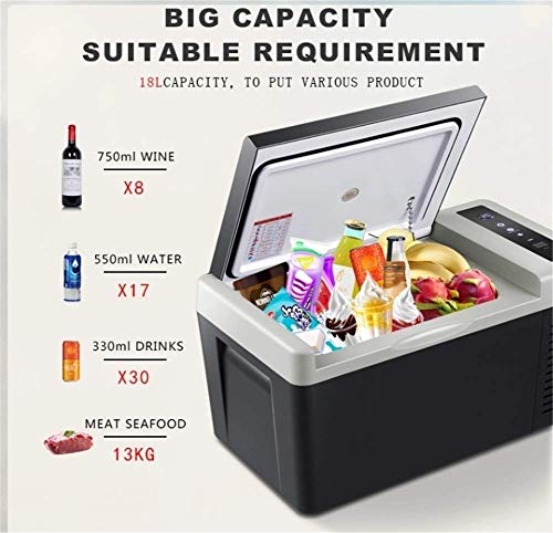 SDFGH Thermoelectric Mini Fridge Cooler and Warmer - For Home,Office, Car, Dorm or Boat - Compact & Portable