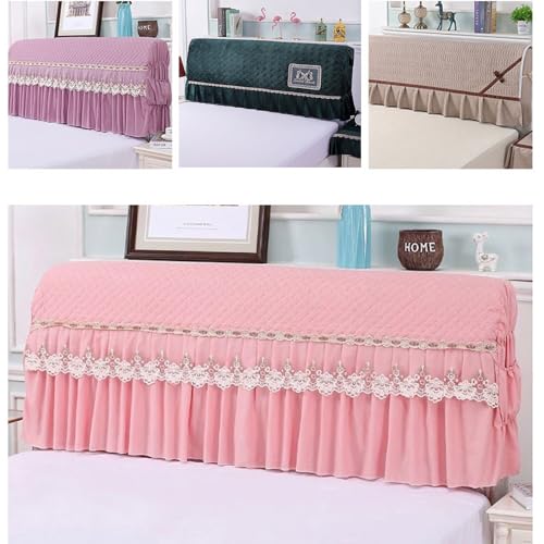RTYHN Bed Headboard Cover, Headboard Slipcover Velvet Thickening Stretchy All-Inclusive Headboard Protection Cover for Bedroom Decoration