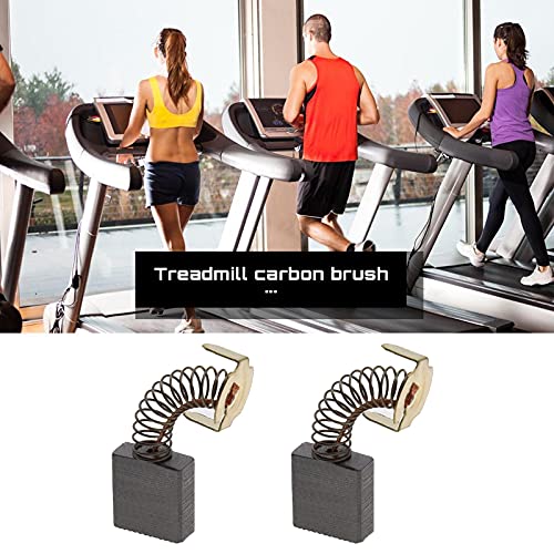 Carbon Brush 17x17x7mm Compatible with Greenmaster GMD 118-1 Treadmill Electric Motors Replacement Repair Part 2 Pairs