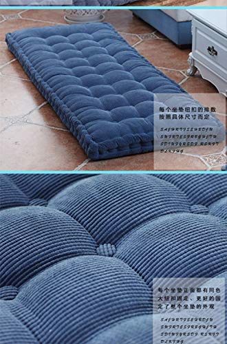 ASDF Garden Furniture Pad, Outdoor/indoor Water Thicken 2 Seater Bench And Patio Furniture Pad Cushion 40x110cm brown