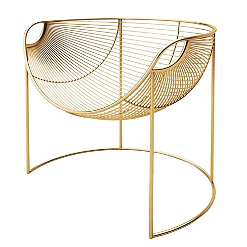 DLOETT Ins Nordic Livingroom Chairs Wrought Iron Backrest Dining Chair Minimalist Leisure Bar Table and Chair Combination