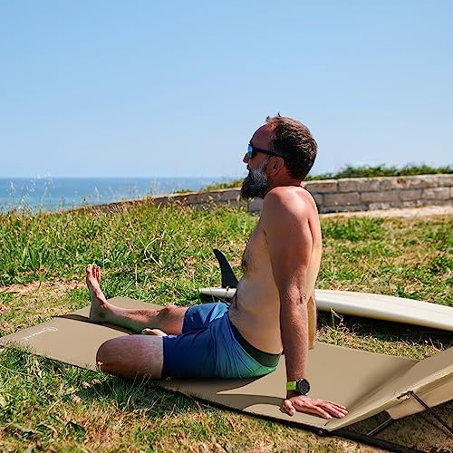 Homecall XXL Beach mat sand, textilene padded with quick dry foam