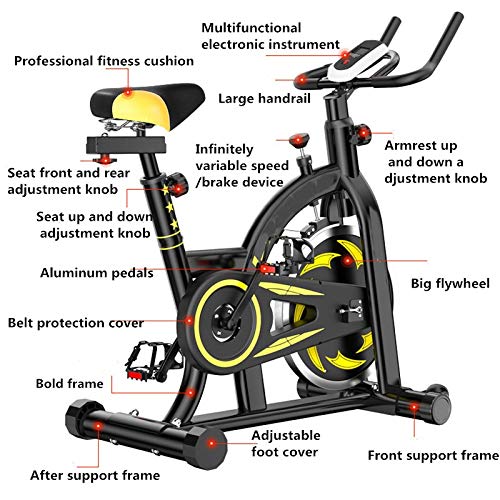 N/A Home Spinning Bicycle Quiet Indoor Exercise Spinning Bike Domestic Gym Equipment Fitness Equipment Sport Bicycle