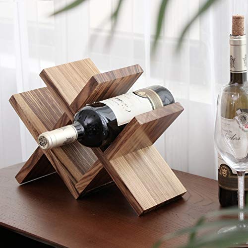 NEOCHY Lattice Wine Storage Holder Decorative Bottle Rest Wine Rack Bar Accessories Ornament Handicraftnishing