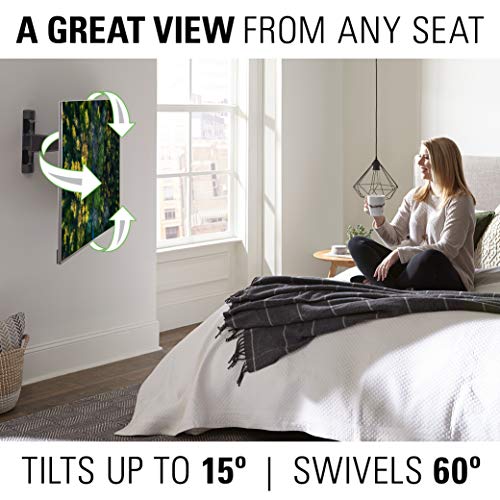 Sanus Vmf720 (B2) Slim Full Motion Swivel TV Bracket (32-55")