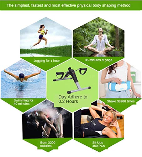 n/a Mini Exercise Bike Leg Comprehensive Training Device Rehabilitation Device (Color : Green)