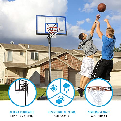 Lifetime Front Court Steel-Framed Shatterproof Portable Basketball System