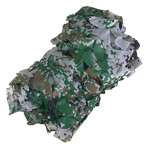 SUNRIS Camouflage Net Military Camouflage Net Outdoor Hunting Woodland Army Camouflage Net Camping Sun Shelter